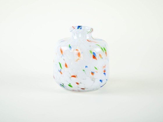Image 1 of Mosaic glass vase, Danish design, 1970s, made in Denmark