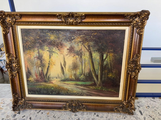 Classic Oil Painting + Frame Paul Boonaert – schilderijen tekeningen, Other
