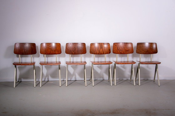 Image 1 of 6 sedie S16 di Galvanitas. Circa 1970