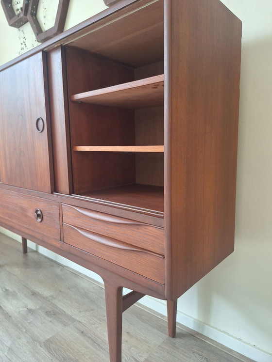 Highboard vintage danois, johannes Andersen, Armoires murales, Bois, Marron (photo 9 sur 15)