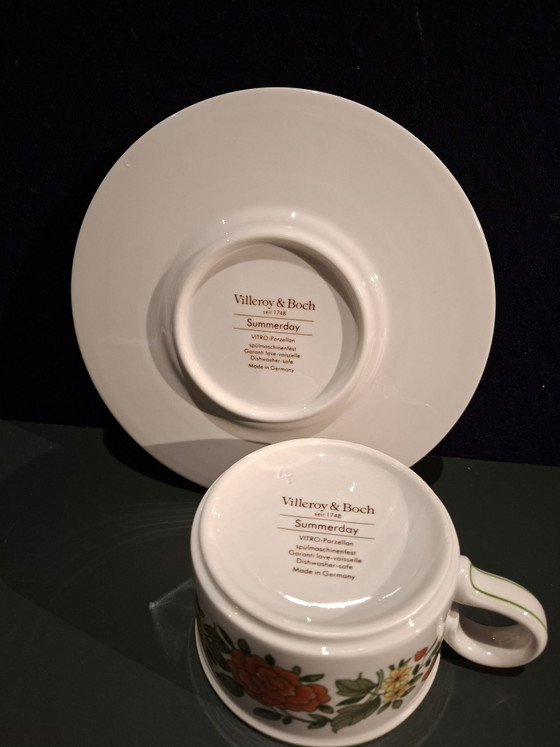 Villeroy & Boch "Summerday", Servies, Porselein, Meerdere kleuren (foto 2 van 5)