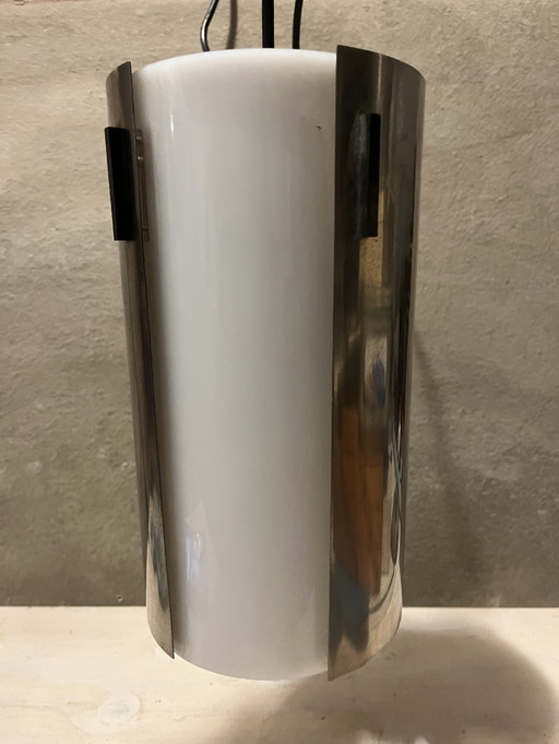 Hanglamp verchroomd jaren 70