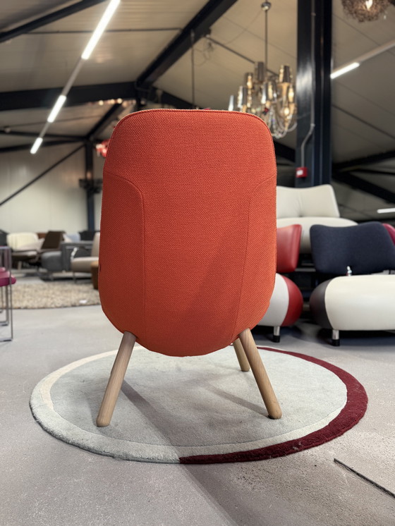 Image 1 of Gelderland 7405 Fauteuil Oranje Bolster Stof