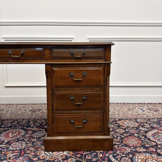 Klassischer englischer Eichholtz Schreibtisch – Wood, Brass (photo 11 of 17)