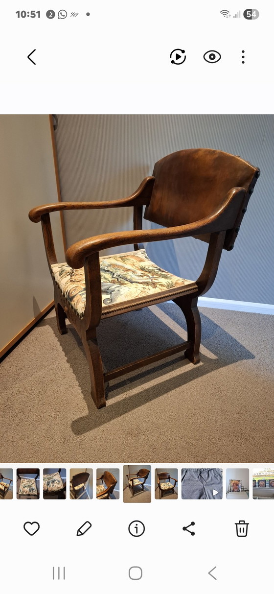 Image 1 of Sedia antica Dagobert