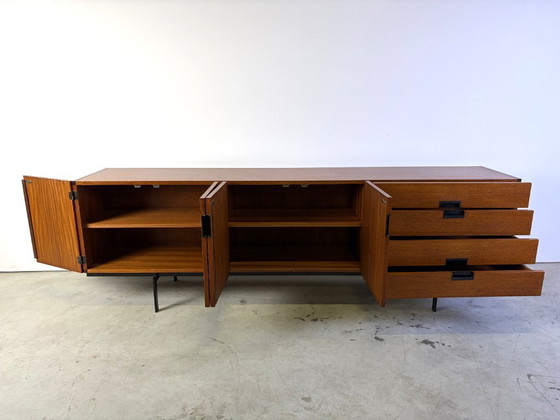 DU03 sideboard by Cees Braakman for Pastoe, Wood, Metal, Brown, Vintage (photo 2 of 12)