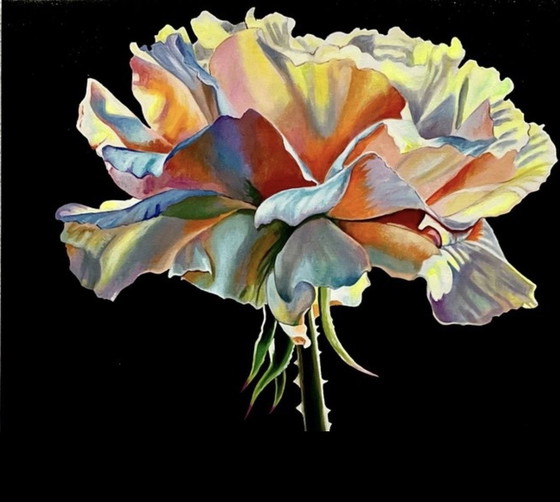 Image 1 of Beautiful Painting Flor by Reinier Alejandro