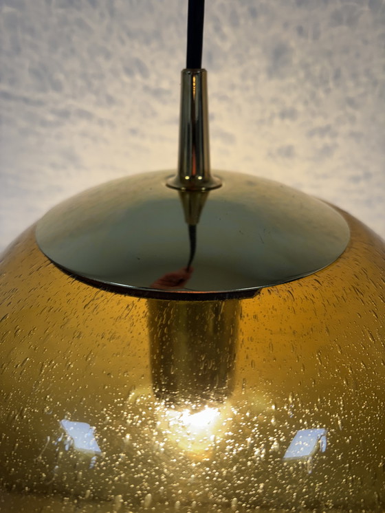 Image 1 of New in box from the 1970s Peill & Putzler glass ball lamp