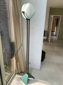 Lampada da terra Lotus in edizione limitata olandese di Menno Dieperink, 1982