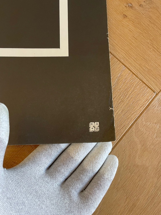 Image 1 of J.Tylman, Icograda, 1976, affiche d'exposition originale d'époque