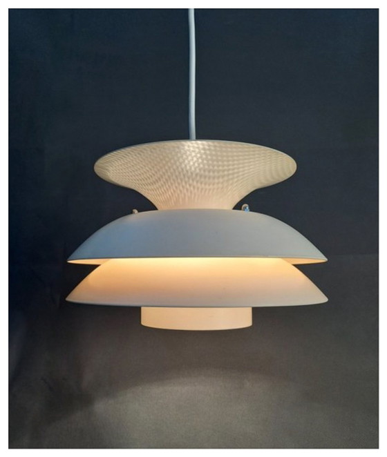 Lampada a sospensione scandinava vintage, Danimarca, anni '70 – Belux, Lampade a sospensione, Metal (photo 10 of 14)