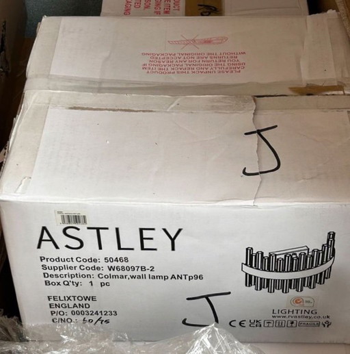2 Appliques COLMAR - RV ASTLEY