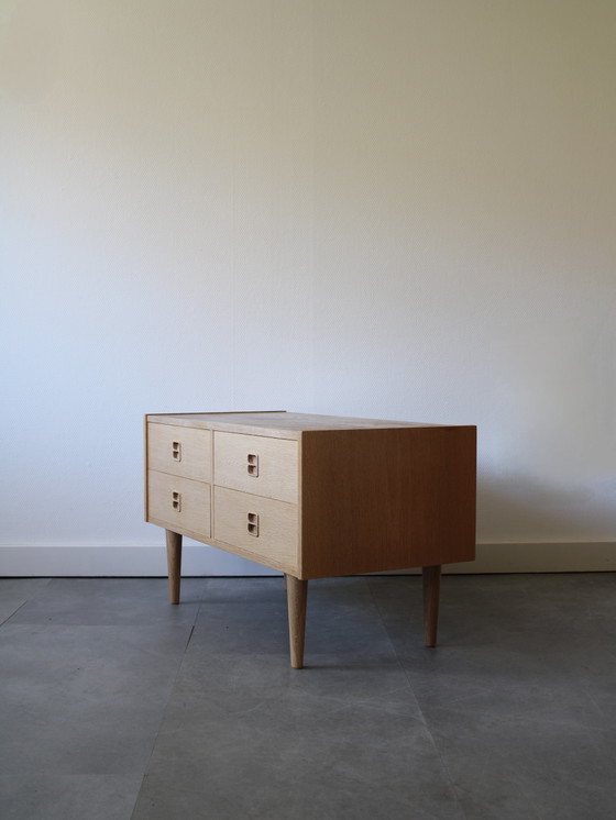 Vintage Deense Ladekast In Eiken – Ladekasten, Wood (photo 5 of 8)