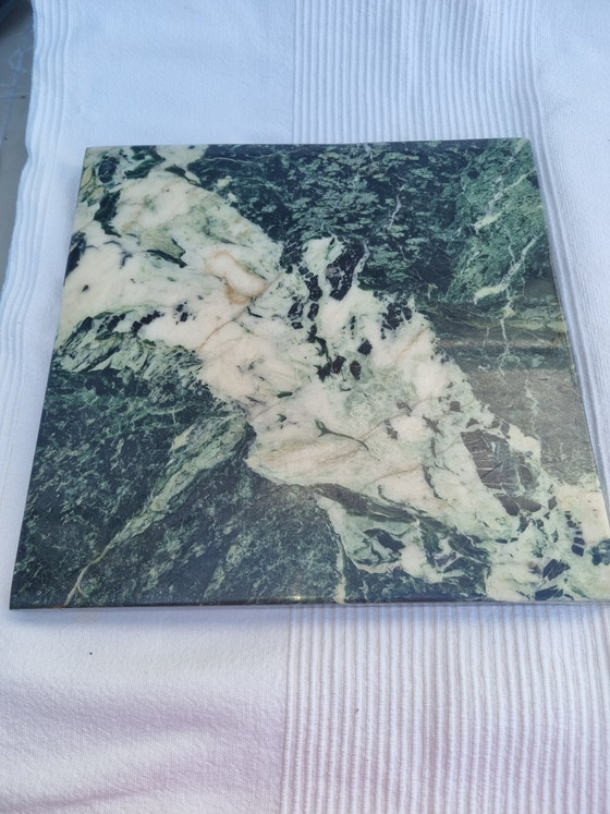 Hollywood Regency – Bijzettafels, Marble, Brass (photo 7 of 8)