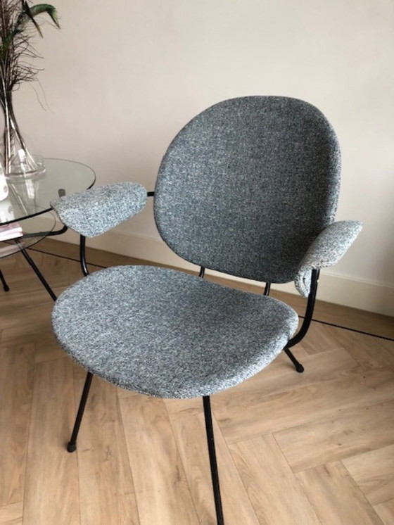 Image 1 of Unique, Gispen/Kembo ensemble, 2 chairs, coffee table and standing lamp