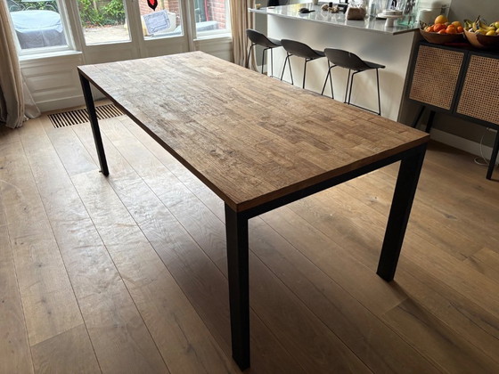 Image 1 of Table en bois 200 x 90 cm