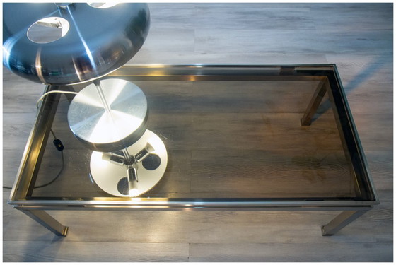 Image 1 of Tavolino da caffè del 1970 di Guy LEFEVRE per Maison JANSEN