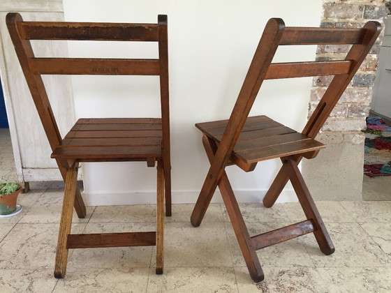 Folding chairs “Au Feu De Bois” – Wood (photo 18 of 24)