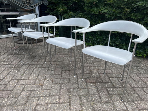 4x Fasem P40 chairs