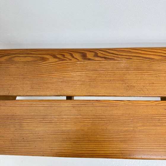 Image 1 of Banco de estilo moderno de mediados de siglo, diseñado por Gilbert Marklund para Furusnickarn AB en la década de 1960.