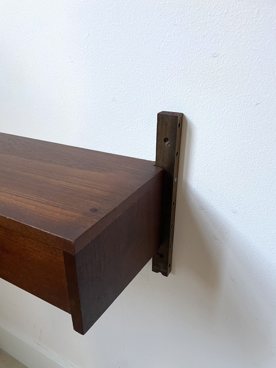 Image 1 of Vintage Wandmeubel met Lades in de stijl van Poul Cadovius