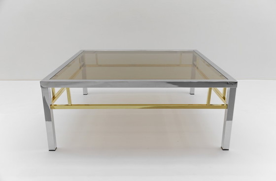 Image 1 of Square Bicolor Coffee Table, 1970s