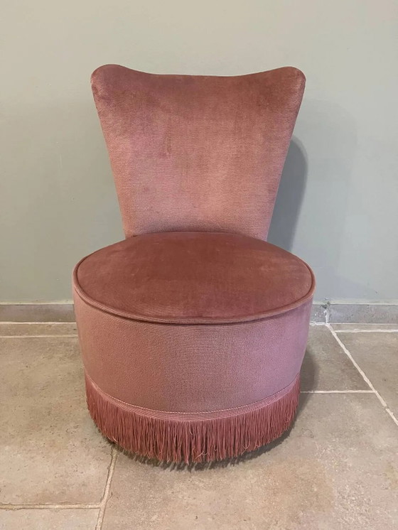 Sedia crapaud rosa – Poltrone, Velvet (photo 11 of 13)