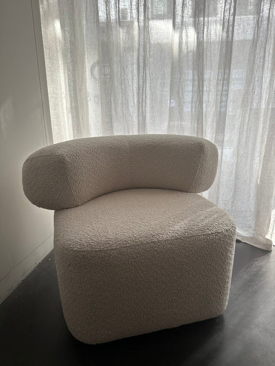 Image 1 of Poltrona Luna Lounge Bouclé
