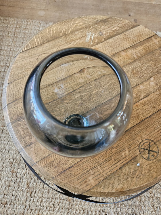 Image 1 of Vaso originale per copiatrice A.D. (Leerdam) - Grigio fumo - Contrassegnato