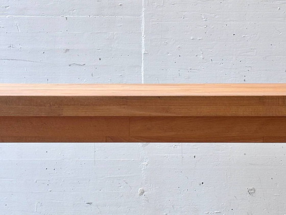 Image 1 of Solid table made of oiled oak, 1990s