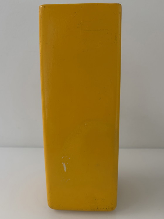 Postmoderne Vazenset Geel Met Groen Dienblad – Decoratieve objecten, Ceramic, Metal (photo 15 of 15)