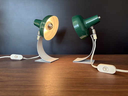 2 lampes de table Anvia vintage