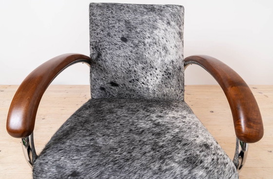 Image 1 of Bauhaus Armchair Model H221 designed by Jindřich Halabala for UP Závody, 1930s