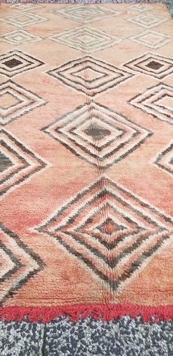 Image 1 of Handgeknoopt Berber kleed wol 348x185cm