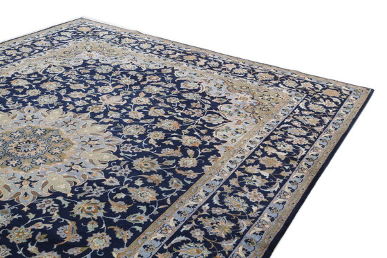 Image 1 of Alfombra persa Kashan 3,98 x 2,87 Alfombra oriental fina N.º 24635