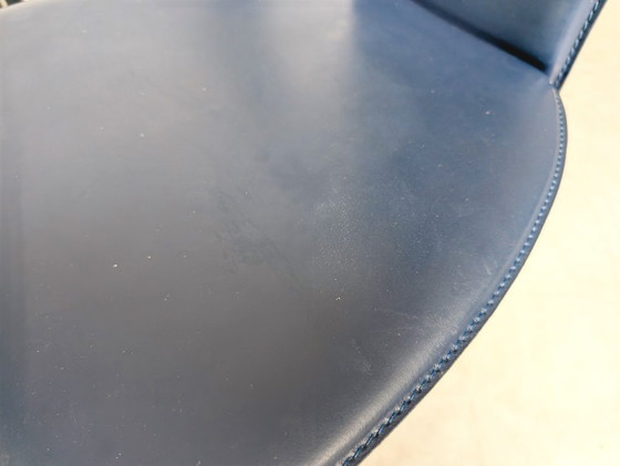 Image 1 of Conjunto original de 6 sillas Frag Psyra, diseño italiano, hechas a mano en los años 80.