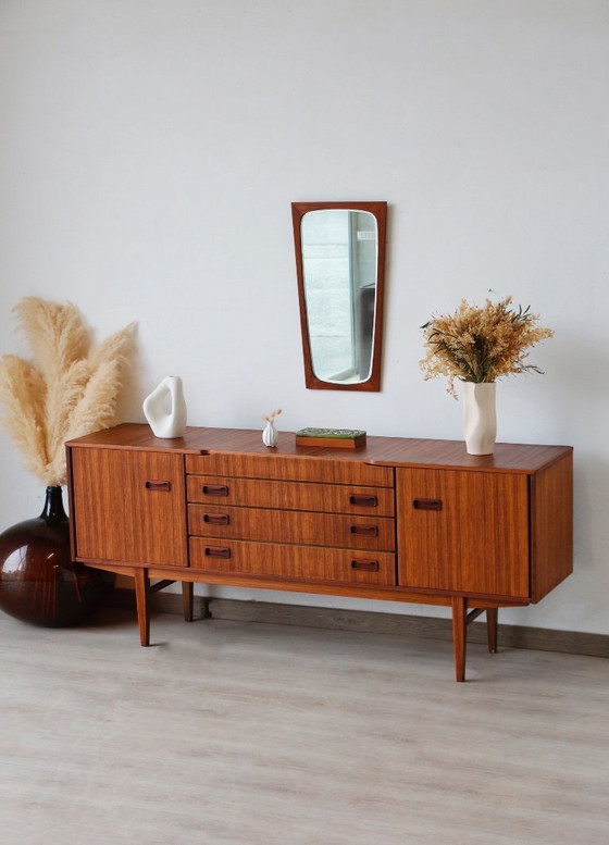 Image 1 of Vintage Teak Sideboard by Beautility | 1960s Design, Restored
