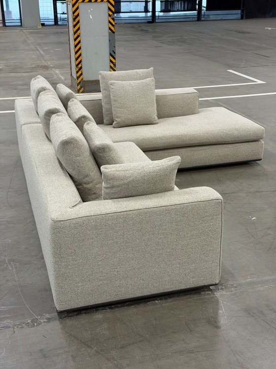 Image 1 of Sofá esquinero Minotti Powell | Beige