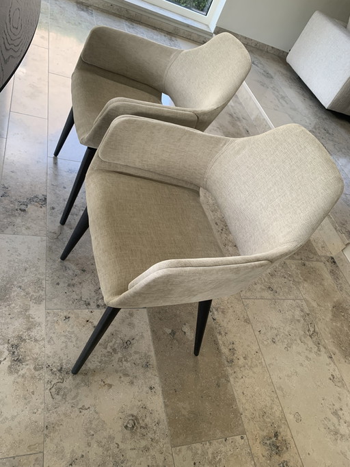6 Chairs Mobitec - New