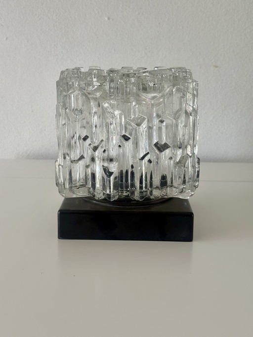 Vintage jaren 70 ice cube plafondlamp by Helena Tynell