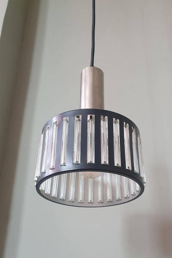 Image 1 of Lampada a sospensione vintage in stile Space Age di Schmahl & Schulz, design tedesco di metà secolo.