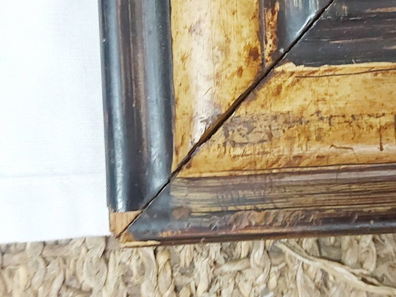 Image 1 of miroir Louis philippe début XXème (40X33cm)