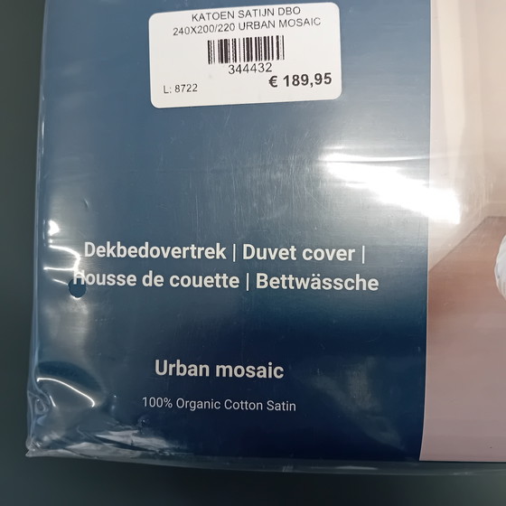 Image 1 of Urban Mosaic Duvet Cover 240 x 220 cm