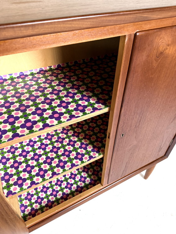 Image 1 of Credenza alta danese vintage in teak anni '60