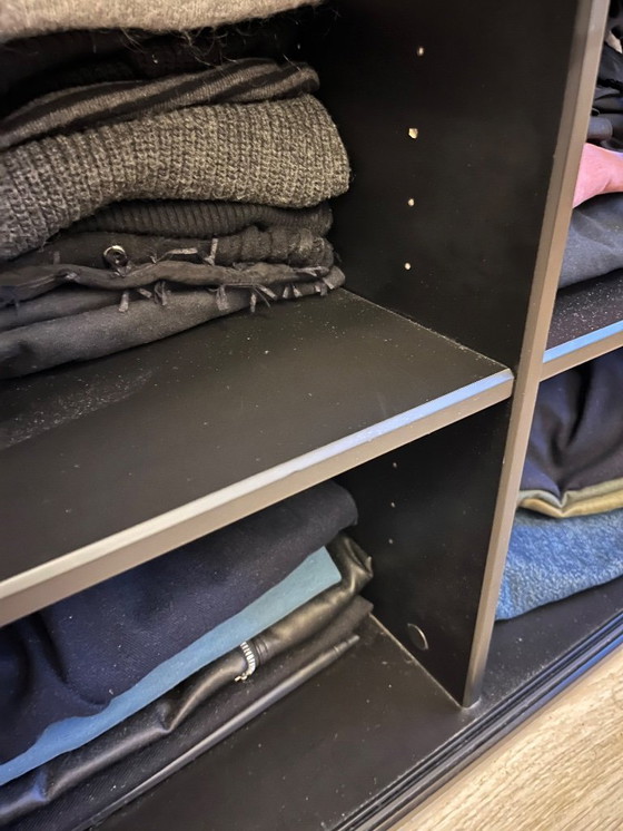 Image 1 of Schwarzes A'dammer Sideboard, Pastoe, 1980er Jahre