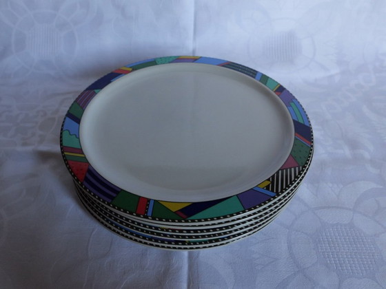 Rosenthal Studio-Line "Scenario Metropol" Tea and Dessert Set for 6, 21 pieces, Crockery, Porcelain (photo 9 of 11)