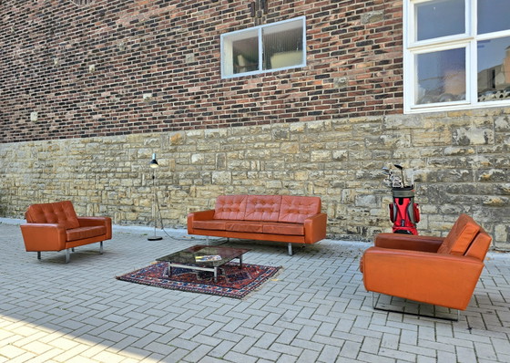 Classic 60s 70s Sofa Set Seating Group Vintage Couch Mid Century – Couches, Leather (photo 5 of 12)