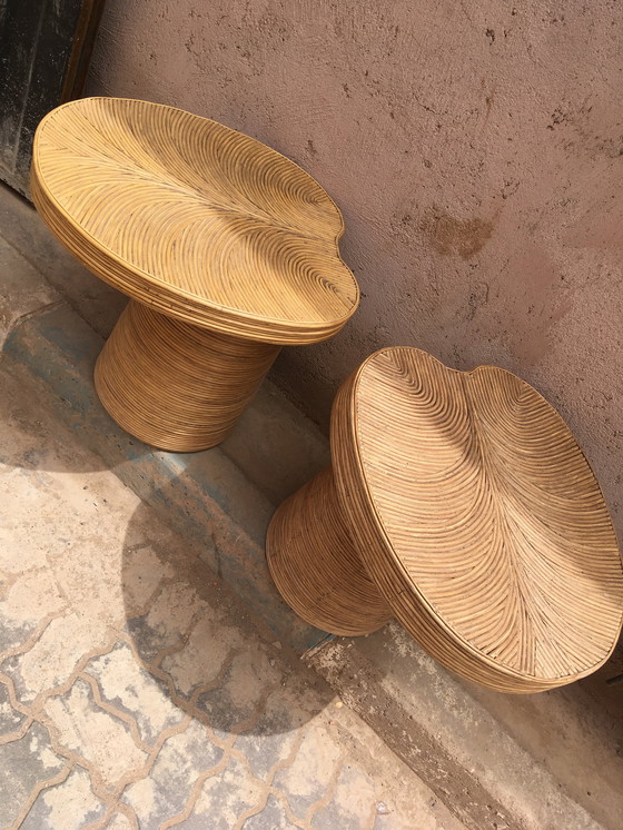 Image 1 of RATTAN NOMAD TABLE