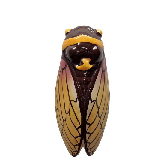 Image 1 of Large Vallauris cicada wall vase