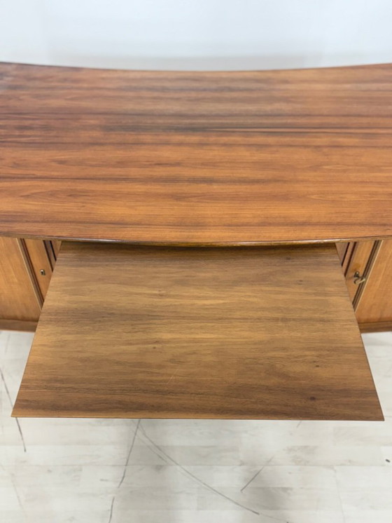 Image 1 of Tijdloos vintage bureau / kantoortafel / tafel / bureau in mid-century stijl